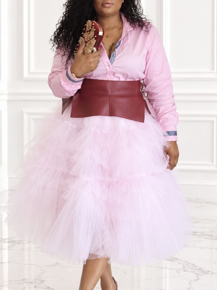 Grace Pink Tulle Skirt